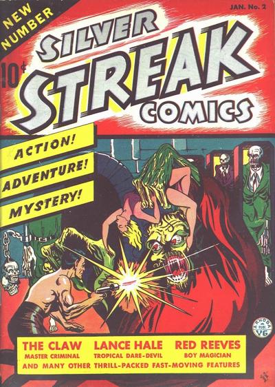 Cover for Silver Streak Comics (Lev Gleason, 1939 series) #2
