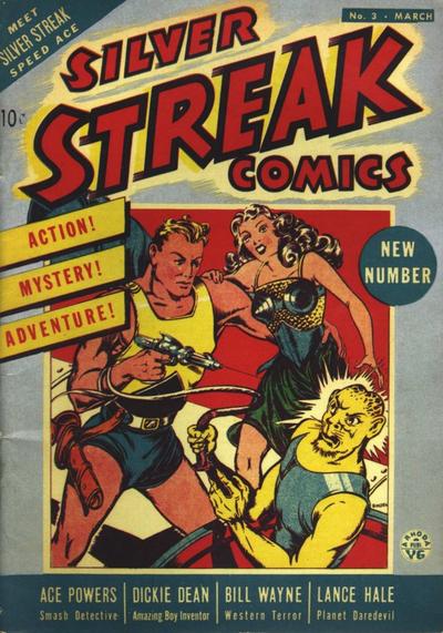 Cover for Silver Streak Comics (Lev Gleason, 1939 series) #3