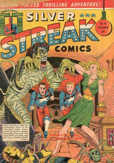 Cover for Silver Streak Comics (Lev Gleason, 1939 series) #15