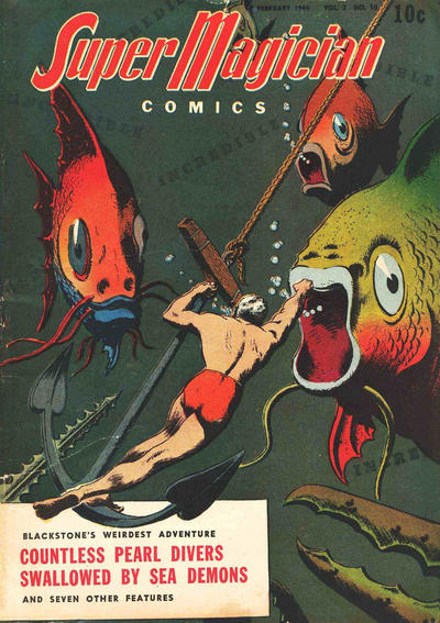 Cover for Super-Magician Comics (Street and Smith, 1941 series) #v2#10