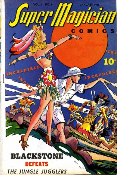 Cover for Super-Magician Comics (Street and Smith, 1941 series) #v3#9