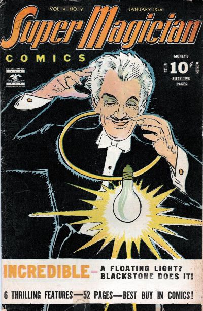 Cover for Super-Magician Comics (Street and Smith, 1941 series) #v4#9