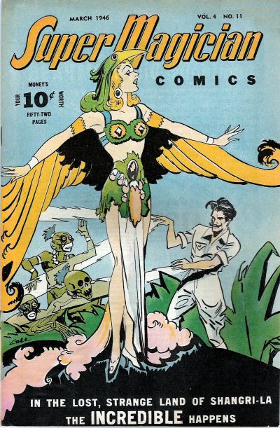 Cover for Super-Magician Comics (Street and Smith, 1941 series) #v4#11