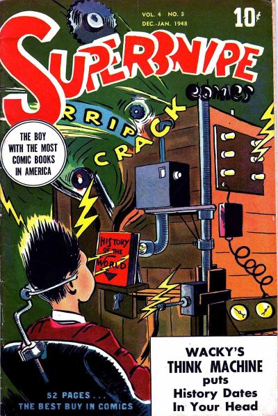 Cover for Supersnipe Comics (Street and Smith, 1942 series) #v4#3 [39]