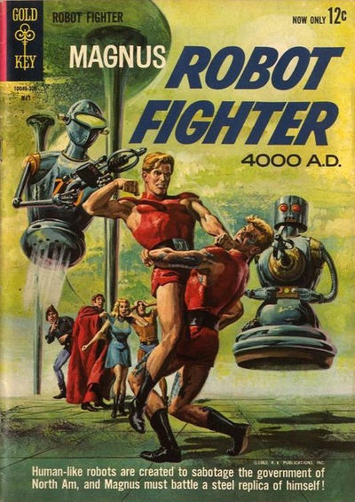 Cover for Magnus, Robot Fighter (Western, 1963 series) #2