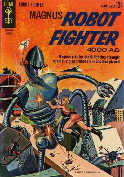 Cover for Magnus, Robot Fighter (Western, 1963 series) #3