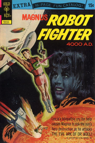 Cover for Magnus, Robot Fighter (Western, 1963 series) #34