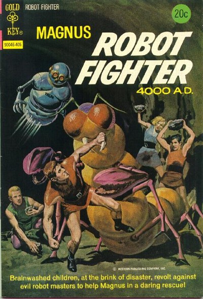 Cover for Magnus, Robot Fighter (Western, 1963 series) #35