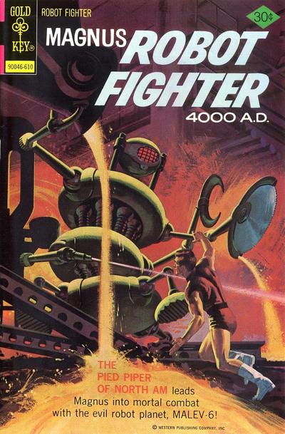 Cover for Magnus, Robot Fighter (Western, 1963 series) #45