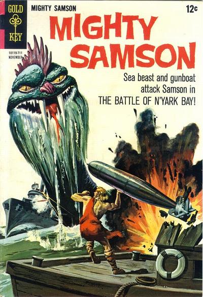 Cover for Mighty Samson (Western, 1964 series) #12
