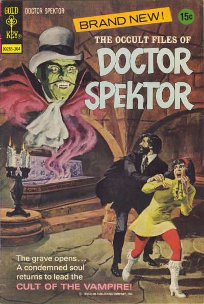 Cover for The Occult Files of Dr. Spektor (Western, 1973 series) #1