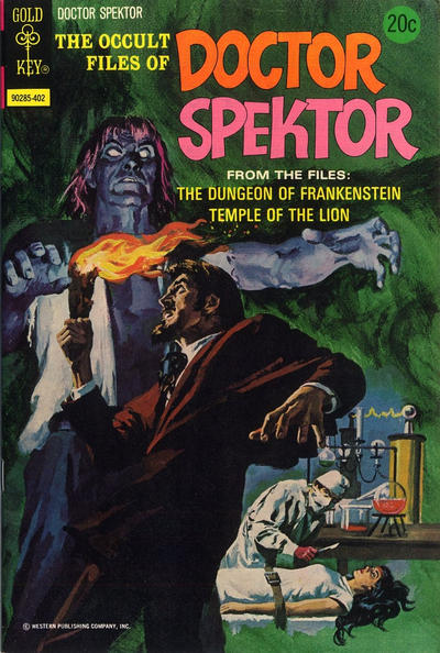 Cover for The Occult Files of Dr. Spektor (Western, 1973 series) #6