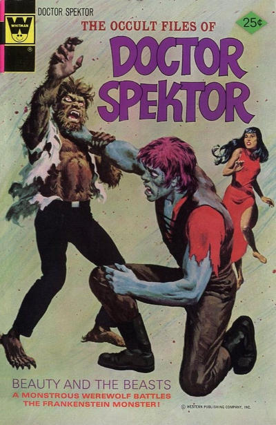 Cover for The Occult Files of Dr. Spektor (Western, 1973 series) #12 [Whitman]