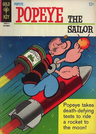 Cover for Popeye the Sailor (Western, 1962 series) #78