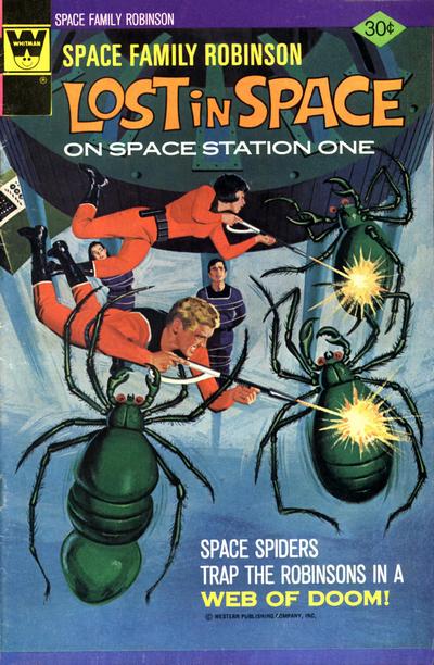 Cover for Space Family Robinson, Lost in Space on Space Station One (Western, 1974 series) #49 [Whitman]