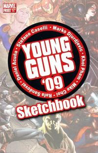 Cover Thumbnail for Young Guns Sketchbook 2009 (Marvel, 2009 series) 