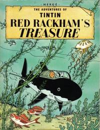 Cover Thumbnail for The Adventures of Tintin (Little, Brown, 1974 series) #[4] - Red Rackham's Treasure