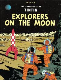 Cover Thumbnail for The Adventures of Tintin (Little, Brown, 1974 series) #[14] - Explorers on the Moon