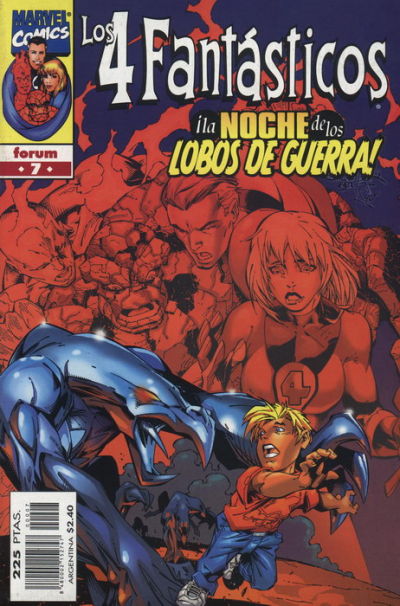Cover for Los 4 Fantásticos (Planeta DeAgostini, 1998 series) #7