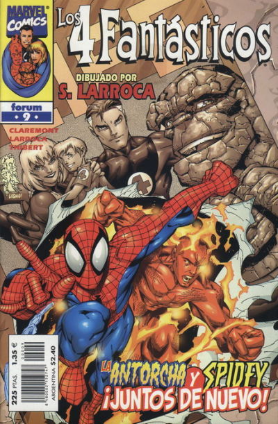 Cover for Los 4 Fantásticos (Planeta DeAgostini, 1998 series) #9