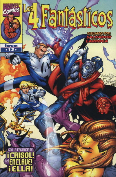 Cover for Los 4 Fantásticos (Planeta DeAgostini, 1998 series) #12