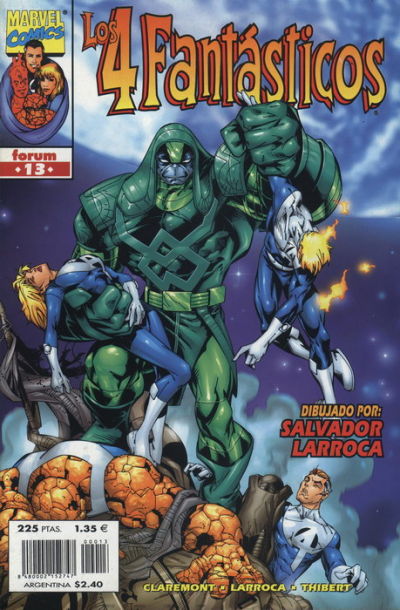 Cover for Los 4 Fantásticos (Planeta DeAgostini, 1998 series) #13