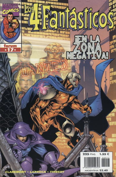 Cover for Los 4 Fantásticos (Planeta DeAgostini, 1998 series) #17