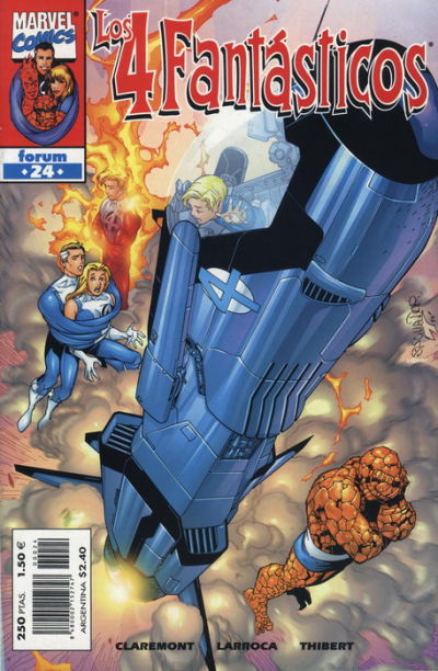 Cover for Los 4 Fantásticos (Planeta DeAgostini, 1998 series) #24