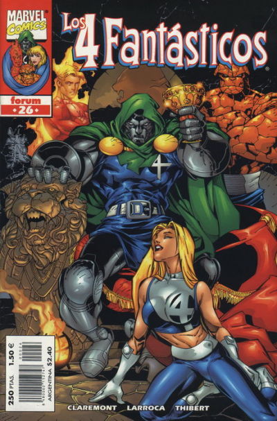 Cover for Los 4 Fantásticos (Planeta DeAgostini, 1998 series) #26