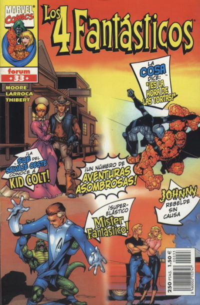 Cover for Los 4 Fantásticos (Planeta DeAgostini, 1998 series) #33
