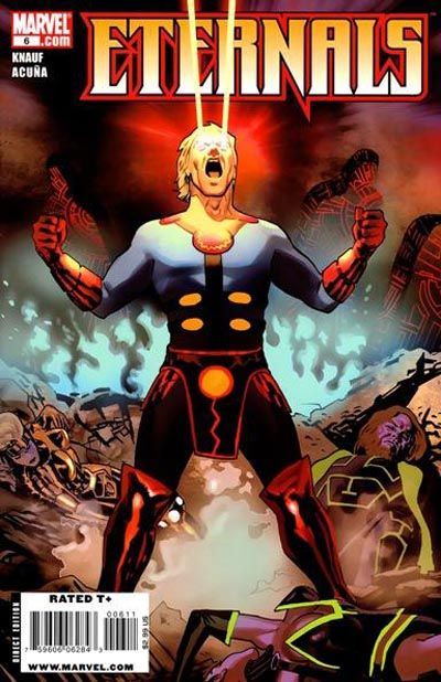 Cover for Eternals (Marvel, 2008 series) #6