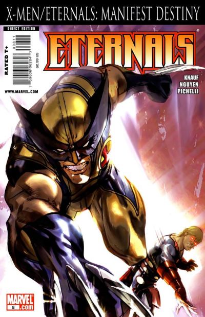 Cover for Eternals (Marvel, 2008 series) #8