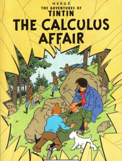 Cover for The Adventures of Tintin (Little, Brown, 1974 series) #[15] - The Calculus Affair