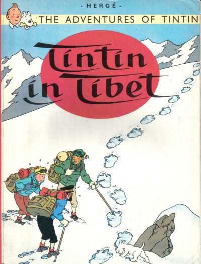 Cover for The Adventures of Tintin (Little, Brown, 1974 series) #[8] - Tintin in Tibet