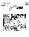 Cover for Comics Revue Presents Modesty Blaise (Manuscript Press, 1994 series) #22