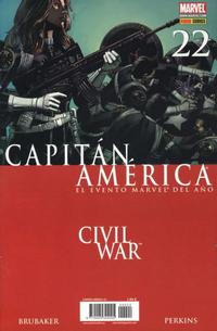 Cover Thumbnail for Capitán América (Panini España, 2005 series) #22