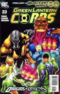 Cover Thumbnail for Green Lantern Corps (DC, 2006 series) #33 [First Printing]