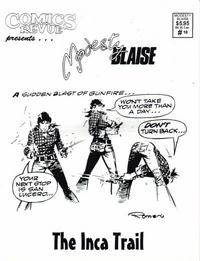 Cover Thumbnail for Comics Revue Presents Modesty Blaise (Manuscript Press, 1994 series) #10