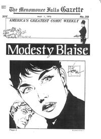 Cover Thumbnail for The Menomonee Falls Gazette (Street Enterprises, 1971 series) #20