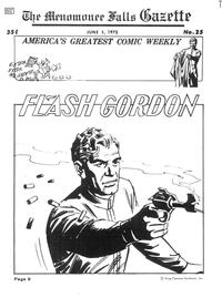 Cover Thumbnail for The Menomonee Falls Gazette (Street Enterprises, 1971 series) #25
