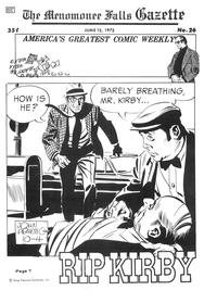 Cover Thumbnail for The Menomonee Falls Gazette (Street Enterprises, 1971 series) #26