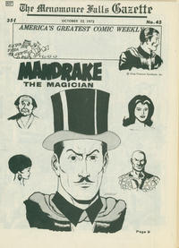 Cover Thumbnail for The Menomonee Falls Gazette (Street Enterprises, 1971 series) #45