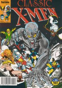 Cover Thumbnail for Classic X-Men (Planeta DeAgostini, 1988 series) #22