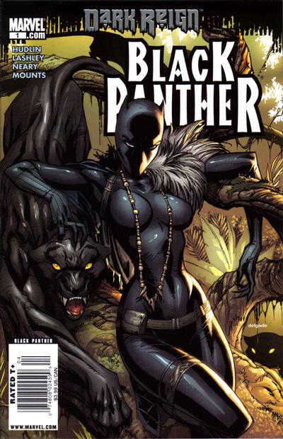 Cover for Black Panther (Marvel, 2009 series) #1 [Newsstand]
