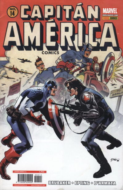 Cover for Capitán América (Panini España, 2005 series) #14
