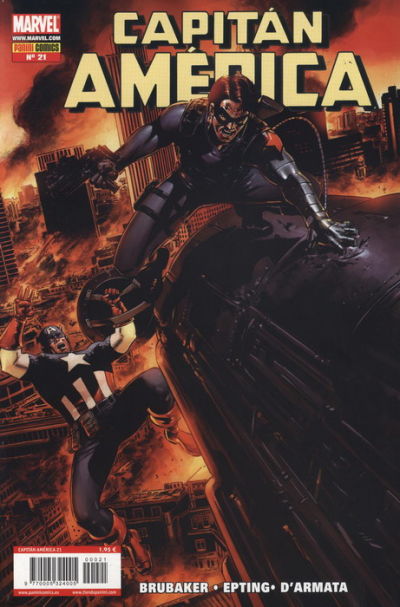 Cover for Capitán América (Panini España, 2005 series) #21