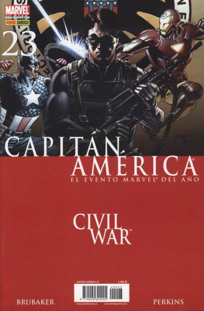 Cover for Capitán América (Panini España, 2005 series) #23