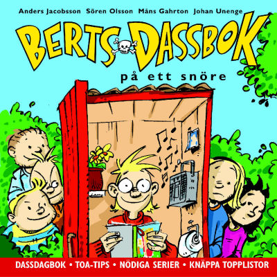 Cover for Berts dassbok på ett snöre (Bokförlaget Semic, 2004 series) 