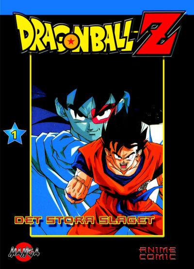 Cover for Dragonball Z Anime Comic (Bonnier Carlsen, 2005 series) #1