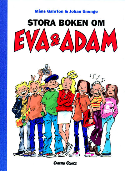 Cover for Stora boken om Eva & Adam (Bonnier Carlsen, 2000 series) 